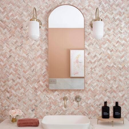 image by rachelandryan containing bathroom, mirror, faucet, sink, bathroom accessory