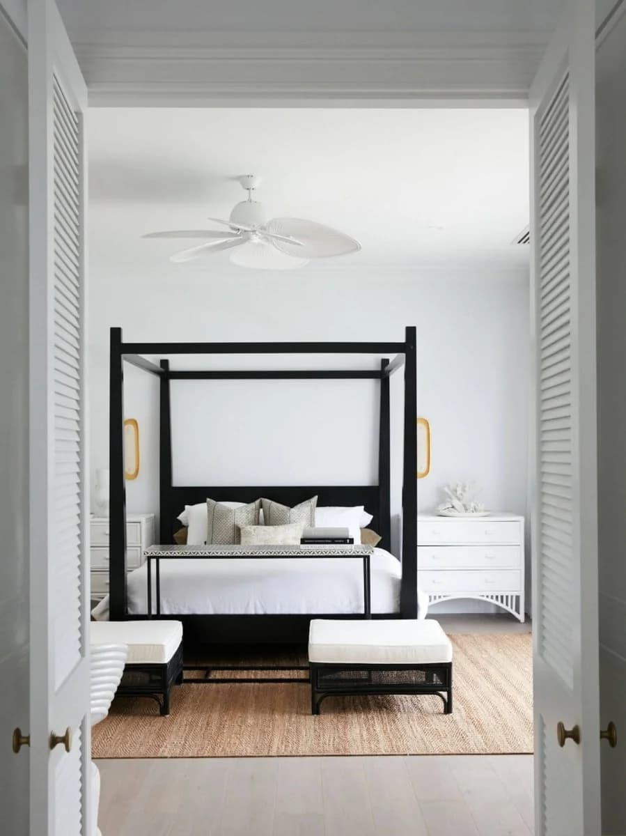 Three Birds Renovations House 13 Main Bedroom | Beacon Lighting