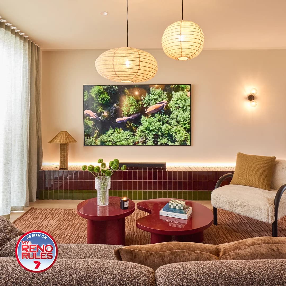 Mitch and Shaz's Living Room | Beacon Lighting