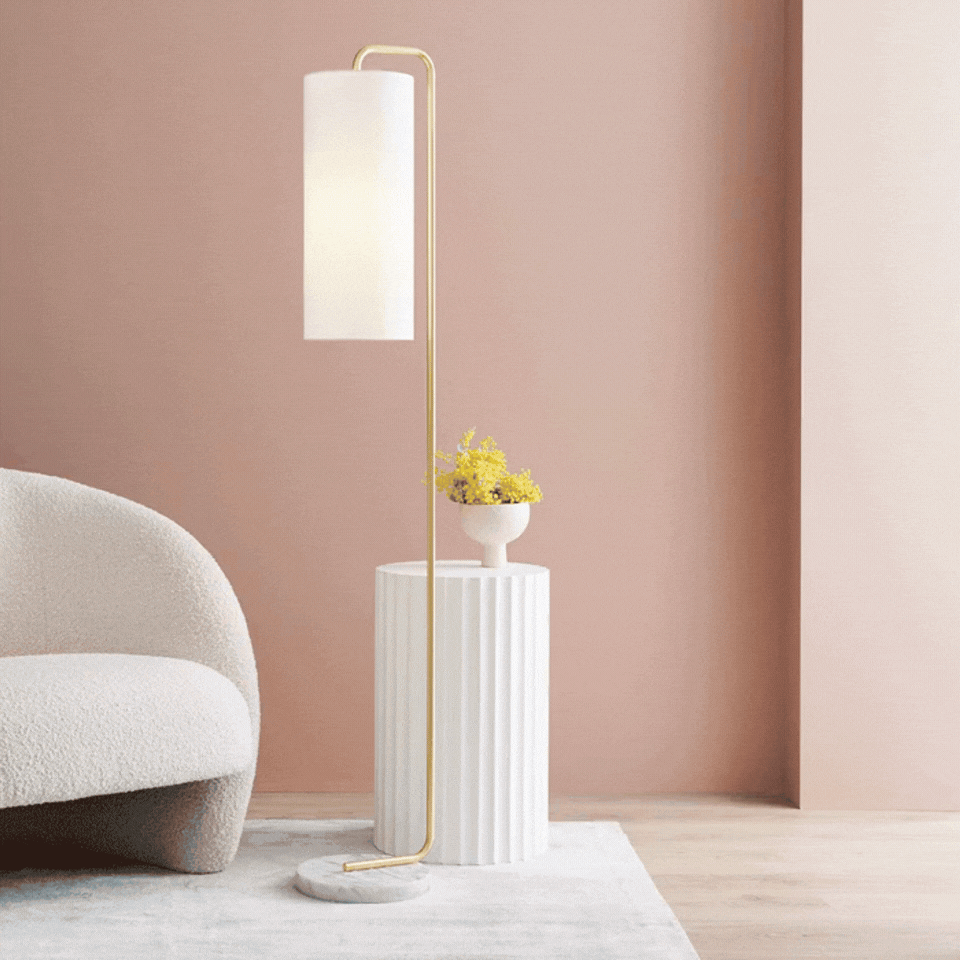 Reid and Astley Floor Lamp GIF | Beacon Lighting