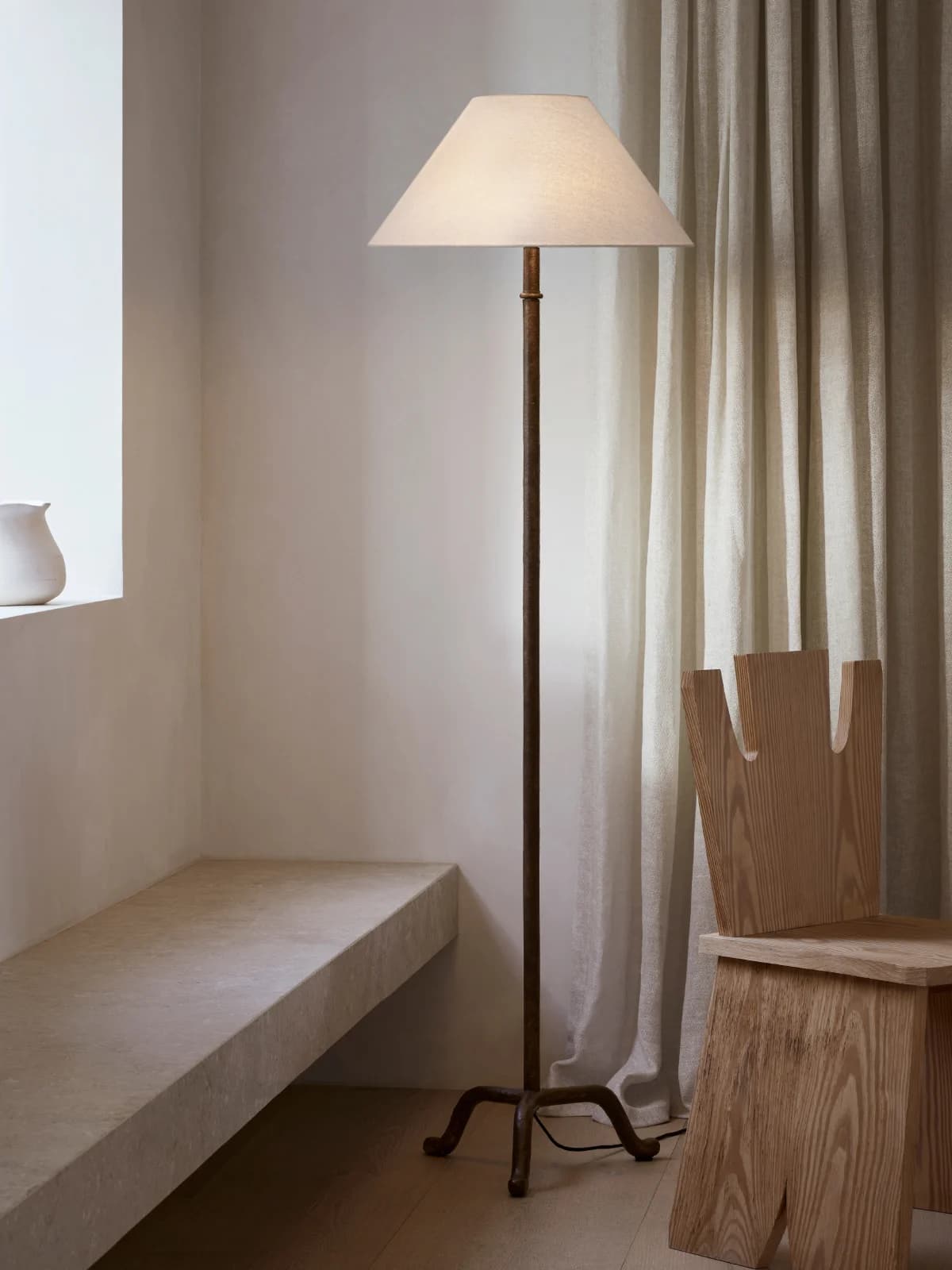 Santonio Floor Lamp | Beacon Lighting
