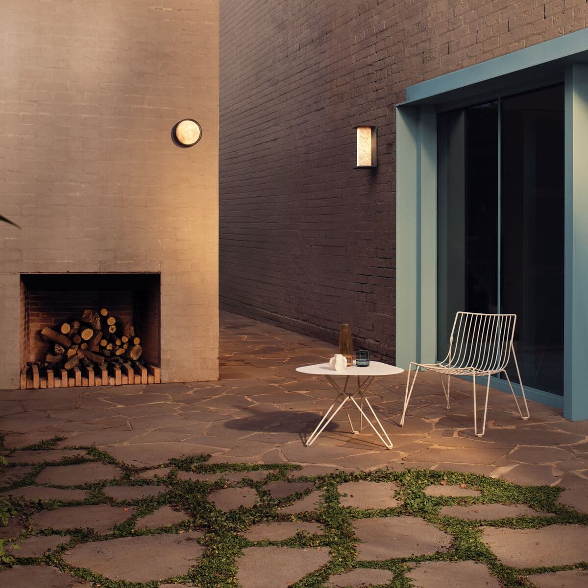Verdigris Exterior Wall Sconces | Beacon Lighting