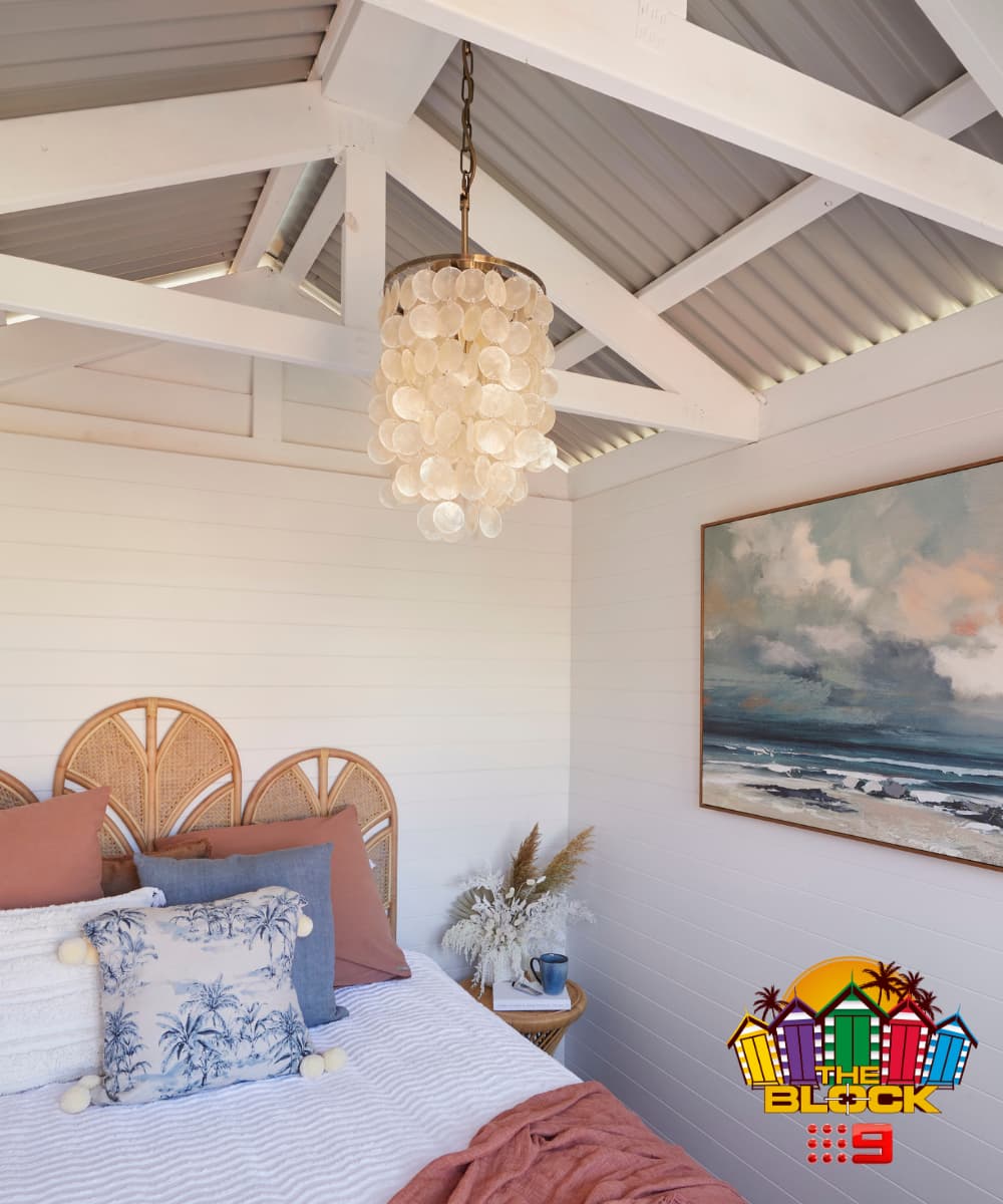 The Block 2020: Luke & Jasmin's beach box | Beacon Lighting