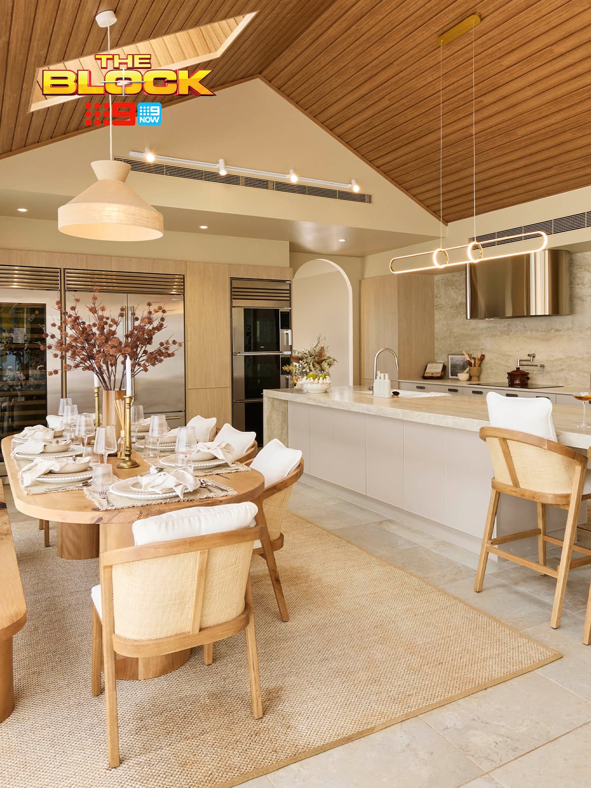 The Block 2025 House 3 Kitchen Reveal | Beacon Lighting